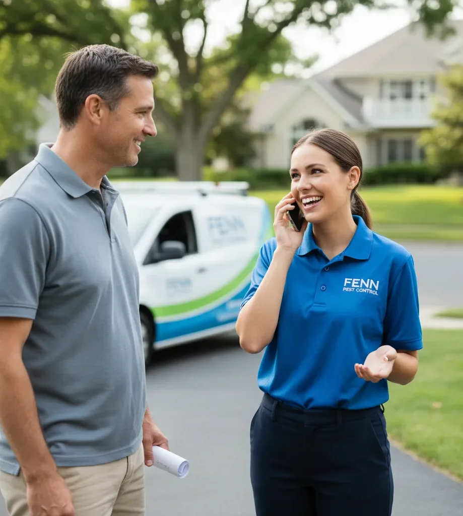 Fenn Pest Control customer support in Thompson